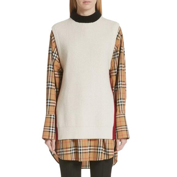 BURBERRY | Knox Sleeveless Sweater | Small - Picture 1 of 8